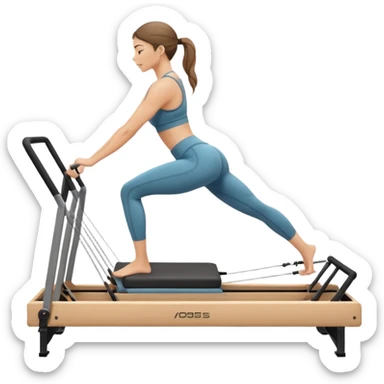 Reformer Pilates sticker