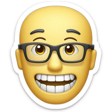 appareil dentaire sticker