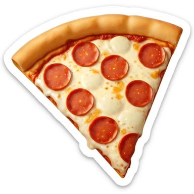 a pizza slice sticker