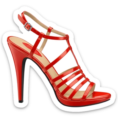womens Fabulicious brand sandals sticker