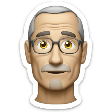 steeve jobs analyse data sticker