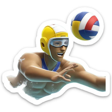 waterpolo sticker