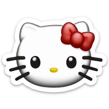 hello kitty Christmas sweater  sticker