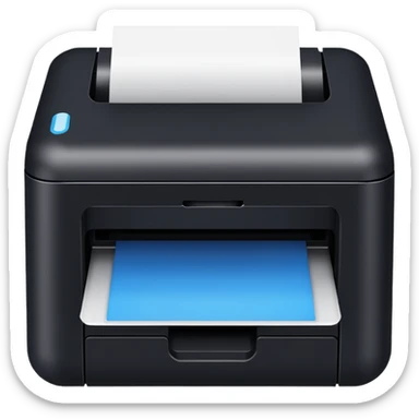 Ink printer cartridge  sticker