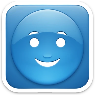 Create a welcome icon sticker