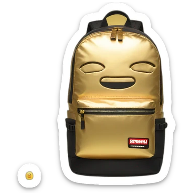 sprayground-golden-backpack sticker