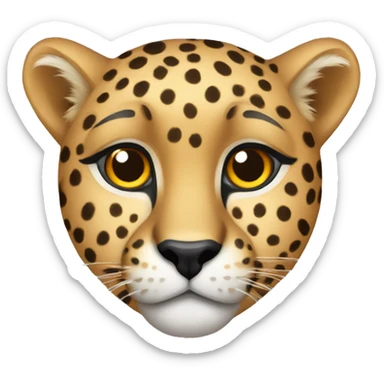 Cheetah sticker