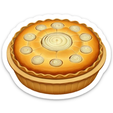 onion pie sticker