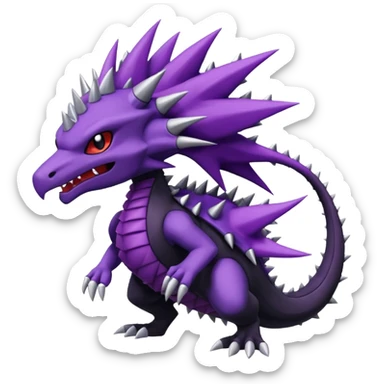 Skorupi-Drapion-Gliscor-Pokémon-fusion (full body) sticker
