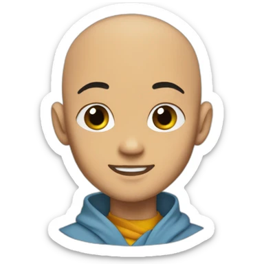 aang avatar sticker