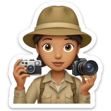 
wild life photographer sticker