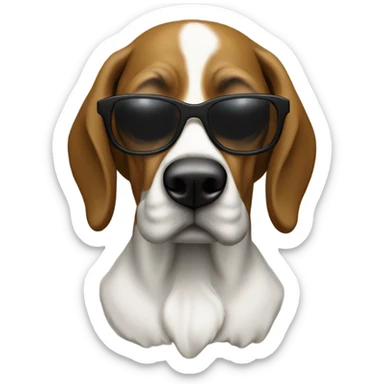 Snoop Dog with sunglasses sticker