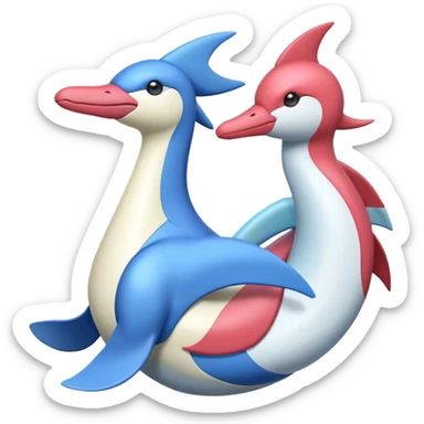 Combination Milotic Latios sticker