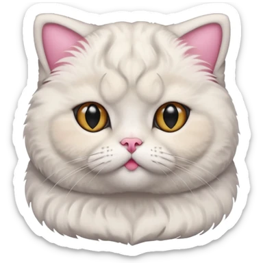 Scottish Fold Cute cat sticker