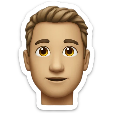 mediocre human species race sticker