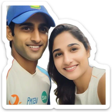 shubhman gill with sara tendulkar sticker