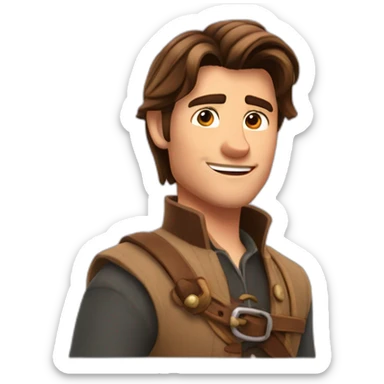 Flynn rider sticker