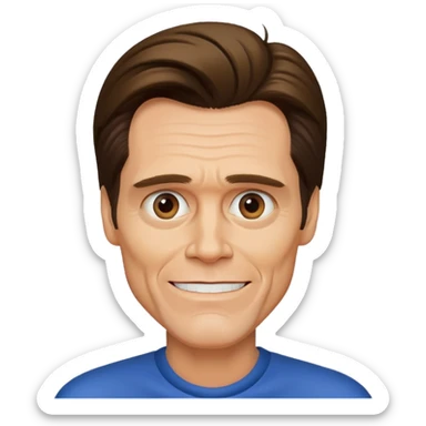 jim carrey sticker