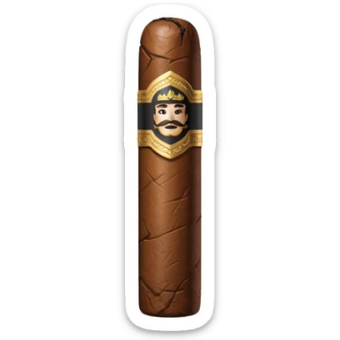a large maduro cigar sticker