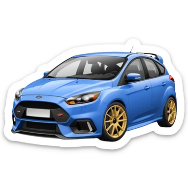 ICON FORD FOCUS ST RS  sticker