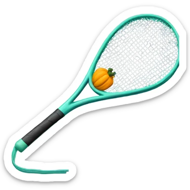Squash racket  sticker