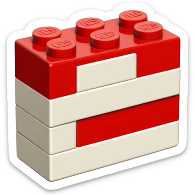 LEGO BRICK 4X2 sticker