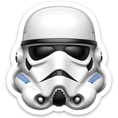 Stormtrooper Helmet  sticker