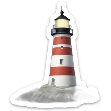 un phare breton sticker