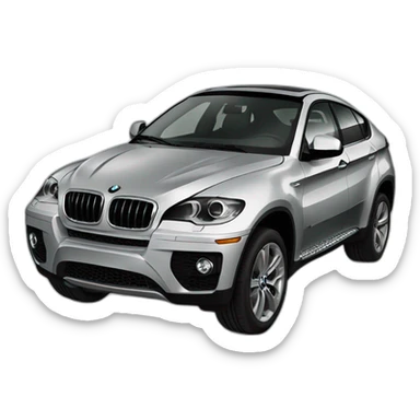 BMW x6 sticker