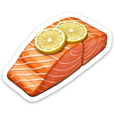 Grilled Salmon With Lemon Butter sticker