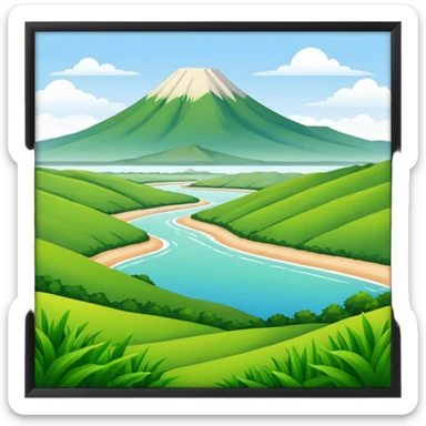 ibera corrientes argentina sin montañas sticker