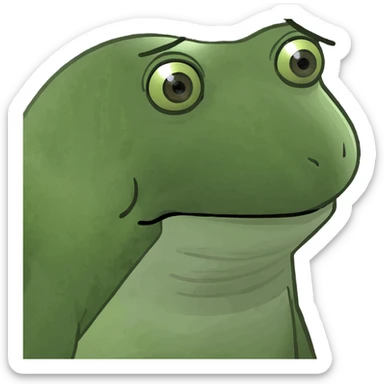 Pigeon side eye sticker