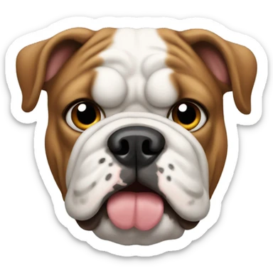 Bulldog sticker