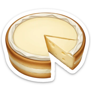 brie cheese sticker