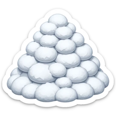  snow that accumulates on the roof of the house without the house sticker