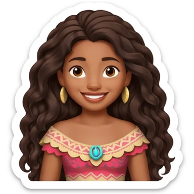 moana movie disney sticker
