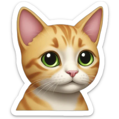 cat sends file using Bluetooth on iPhone sticker