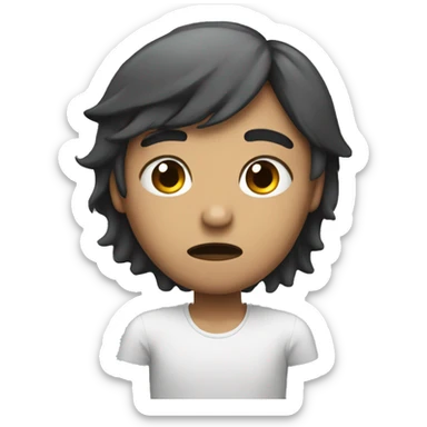 Someone who is ashamed of someone else sticker