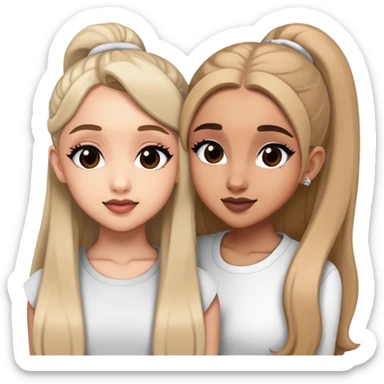 Ariana grande+Sabrina Carpenter sticker