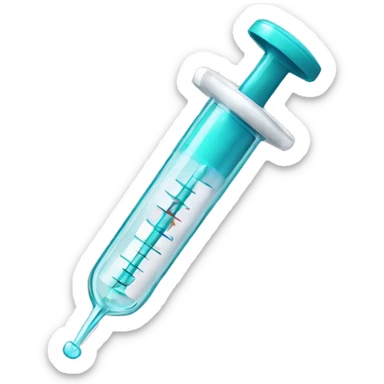 medicine syringe  sticker