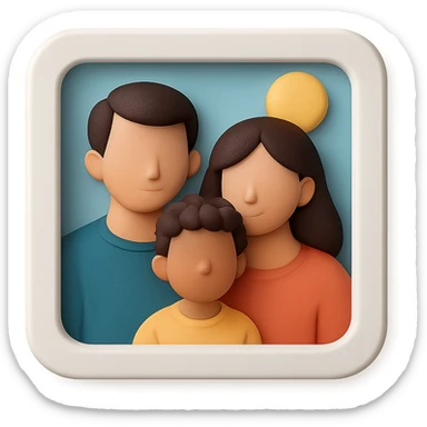 recreate this photo frame but add bit more details sticker