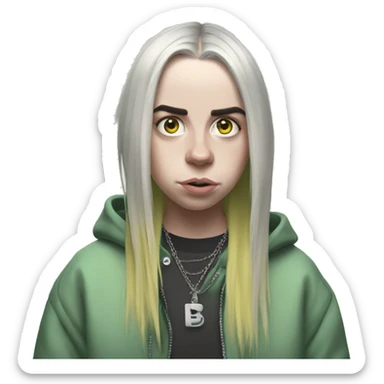 billie eilish sticker