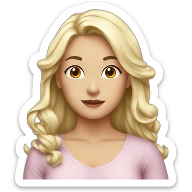 Emma magnolia sticker