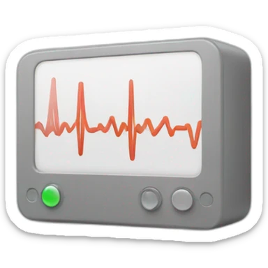 heartbeat monitor sticker
