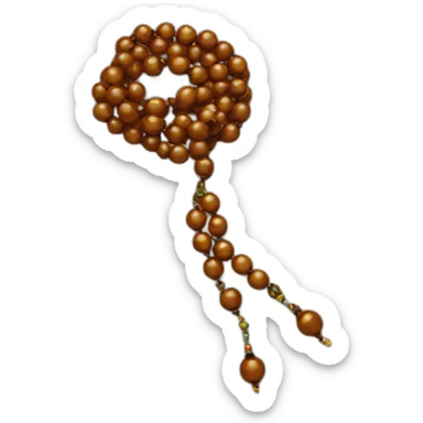 prayer beads sticker