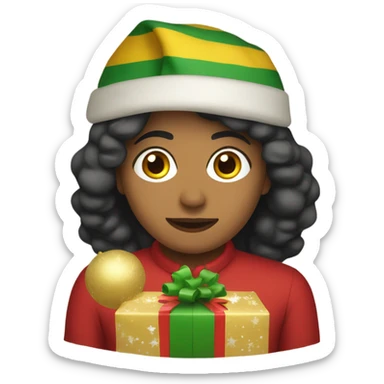 Navidad colombiana  sticker