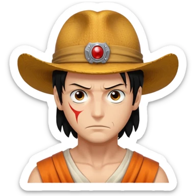 Portgas.d. ace sticker