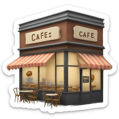Café sticker