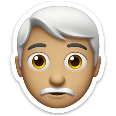 looking sideways suspiciously sideeye  sticker