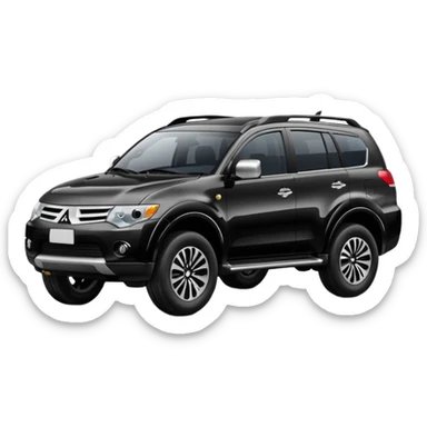 Mitsubishi SUV sticker